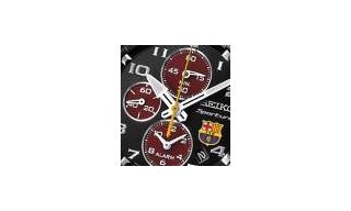 El Seiko Sportura FC Barcelona Chronograph