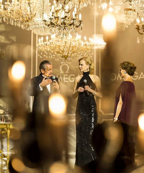 Nicole Kidman inaugura la exposición «Her Time» de Omega en Milán