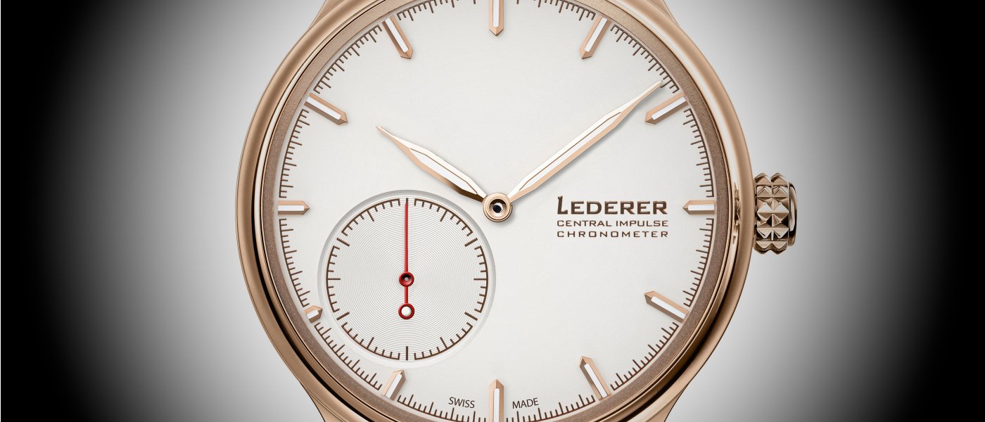 Bernhard Lederer: el Central Impulse Chronometer