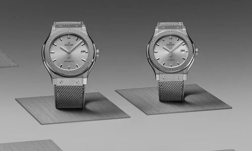 Hublot da la bienvenida a un dúo de Classic Fusion Essential Grey Volumen III