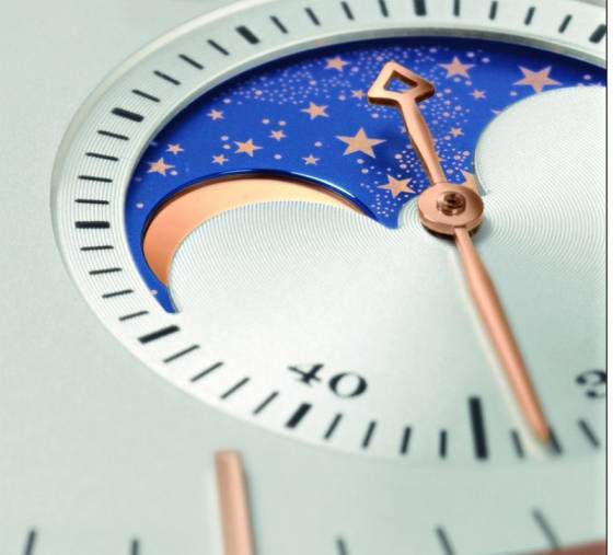 La luna de Sajonia sobre A. Lange & Söhne