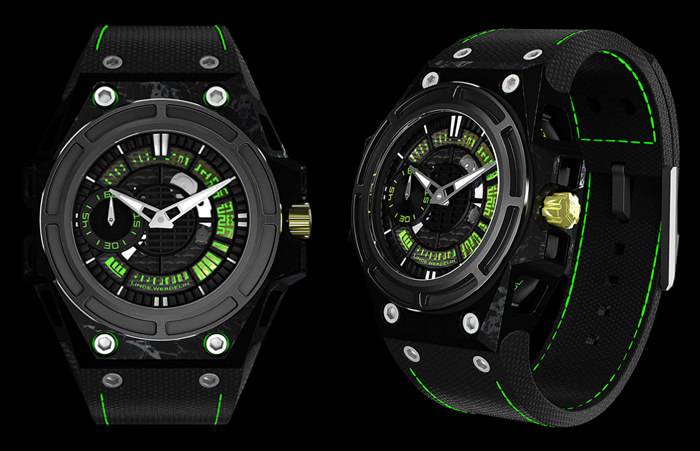SpidoLite II Tech Green de Linde Werdelin