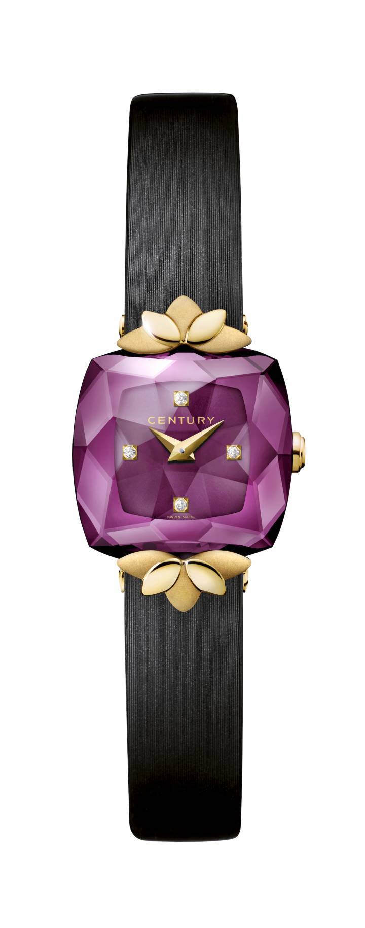 Century Bolero presenta una caja de reloj esculpida en zafiro