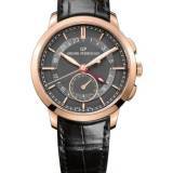 Girard-Perregaux 1966, Dual Time (Esfera color Antracita)