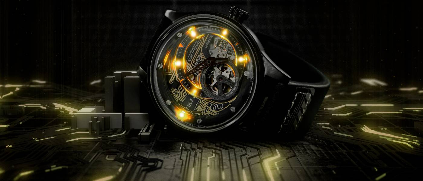 EL Electricianz: una función “Illuminated Retrograde Second”