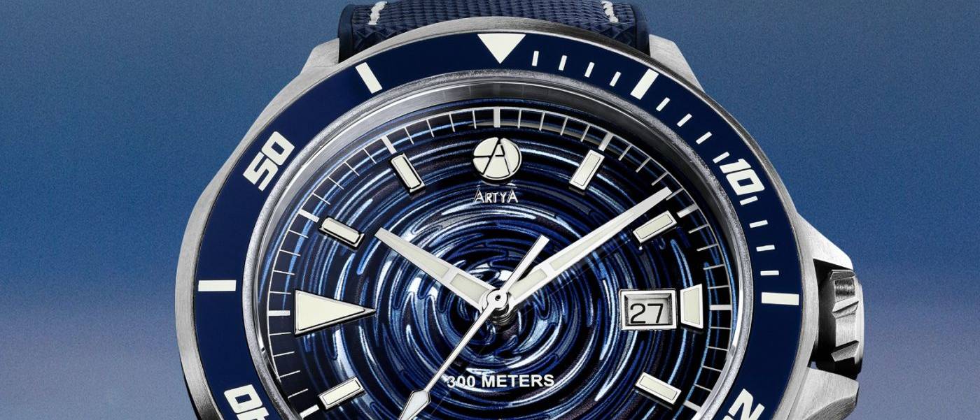 The Wave: la primera coleccion de relojes de buceo de ArtyA
