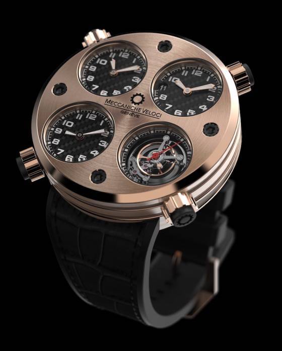 Meccaniche Veloci apunta alto con su primer tourbillon