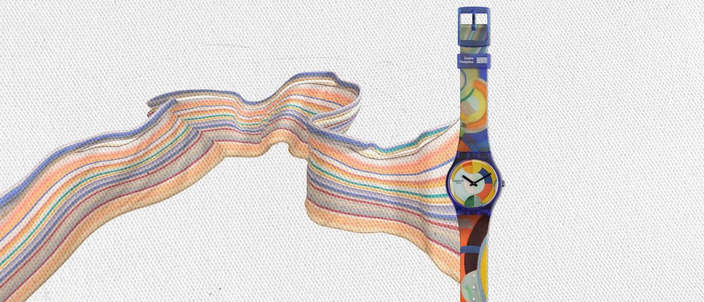 Presentando la coleccion Swatch X Centre Pompidou