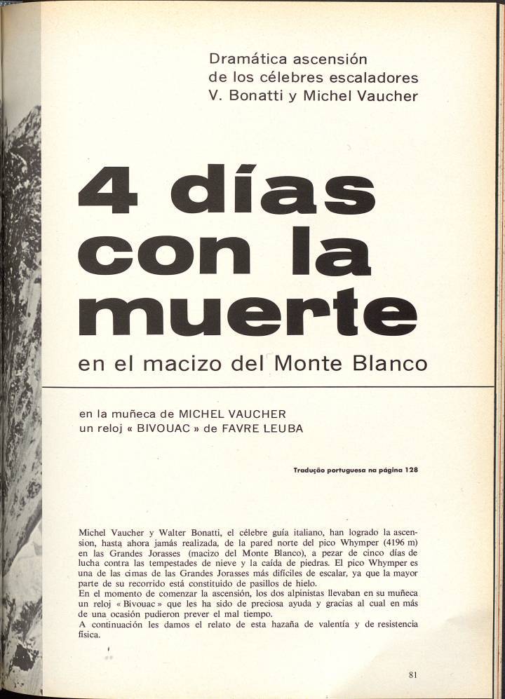 Una historia de Favre Leuba a través de los archivos de Europa Star