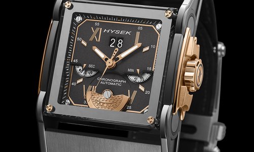 El Hysek Furtif Chronographe Grande Date - en una nueva forma