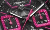 Cronógrafo TAG Heuer Monaco con esfera esqueletizada rosa