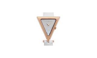 AleXora rememora el look de los 80 con sus relojes triangulares