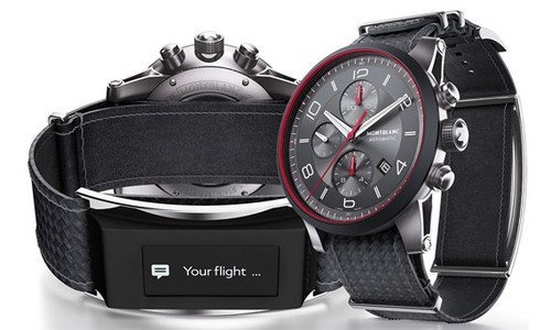 ¿Cómo integrar mejor la tecnología con el tiempo? Mire la e-strap de Montblanc