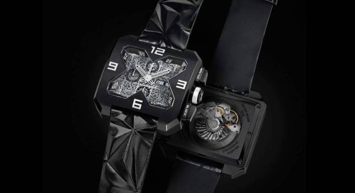 El MasterBlock de la startup ginebrina Gvchiani es un reloj de edición limitada equipado con un certificado vinculado a la cadena de bloques emitido por Cryptolex.