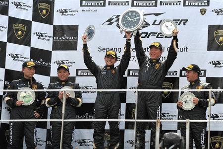 Lamborghini Blancpain Super Trofeo en Asia