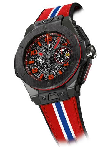Big Bang Ferrari Black Ceramic de Hublot (Lateral)