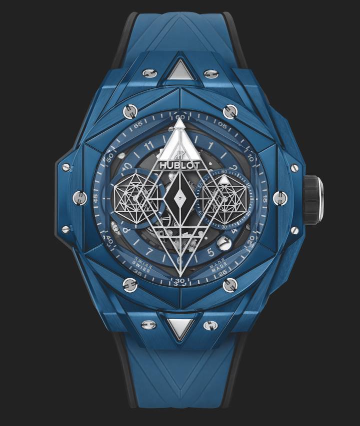 Hublot y Sang Bleu están colaborando en un nuevo tríptico de cerámica, tres Big Bangs en series limitadas.