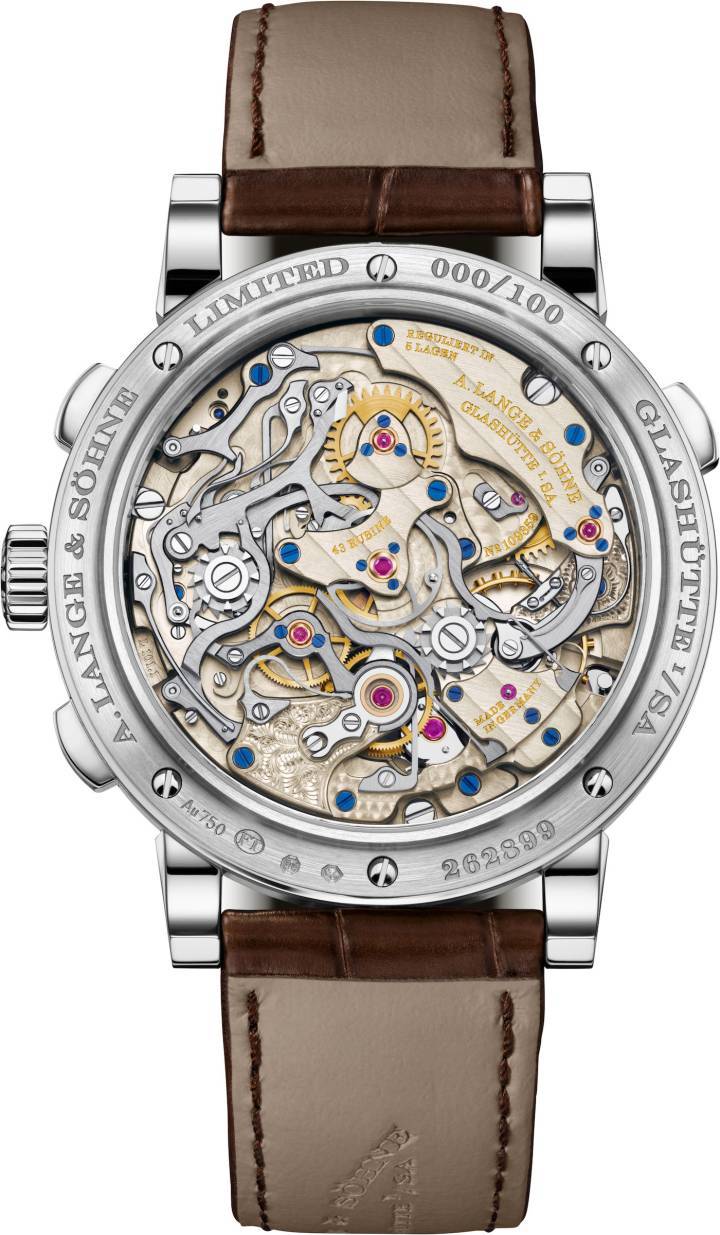 A. Lange & Söhne presenta la edición exclusiva de boutique del 1815 Rattrapante Perpetual Calendar