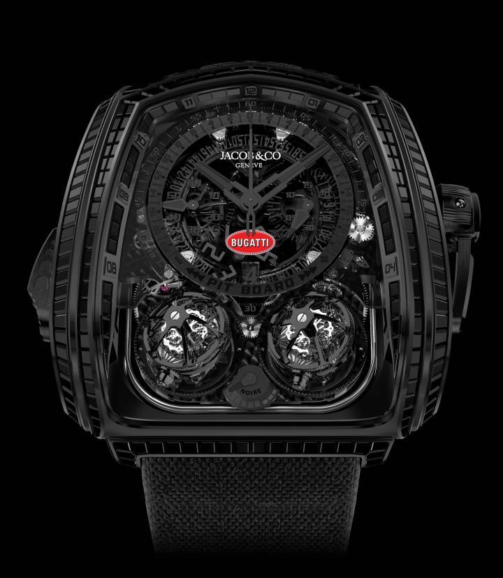 Jacob & Co. Twin Turbo Furious Bugatti «La Montre Noire»
