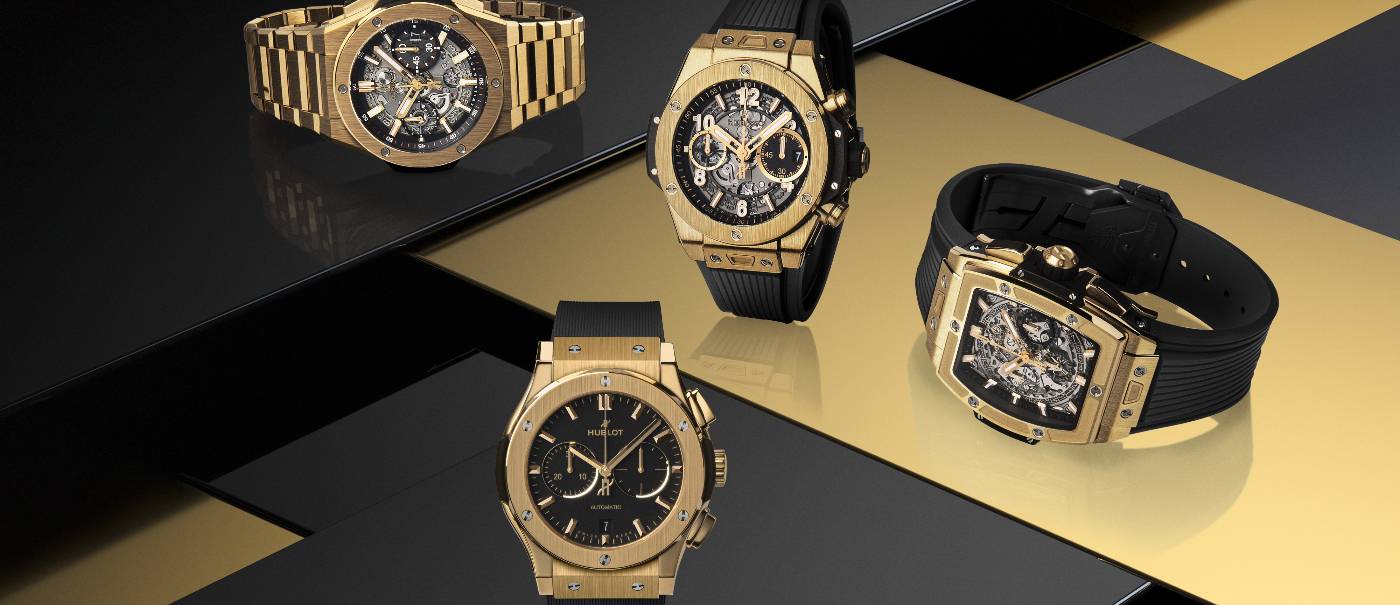 Nuevas versiónes de Hublot en oro amarillo
