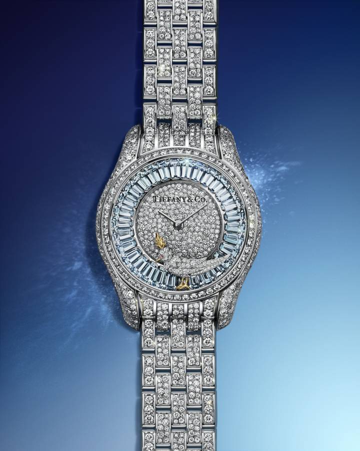 Tiffany & Co. fusiona la joyería con el tiempo