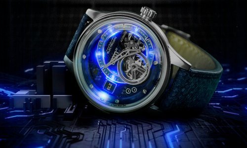 EL Electricianz: una función “Illuminated Retrograde Second” 