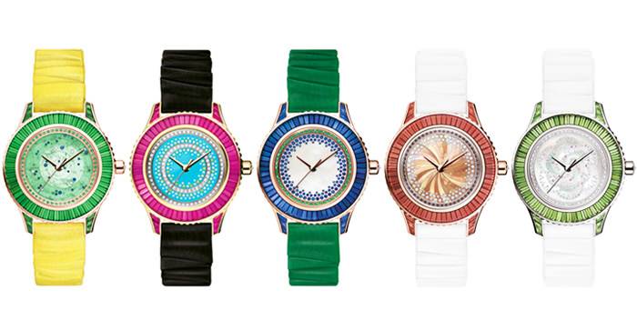De izquierda a derecha: Dior Grand Soir 11 - 12 - 13 - 14 - 15