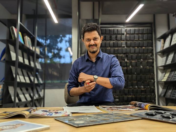 Mahendra Chauhan, director de diseño de toda la gama de relojes de Titan