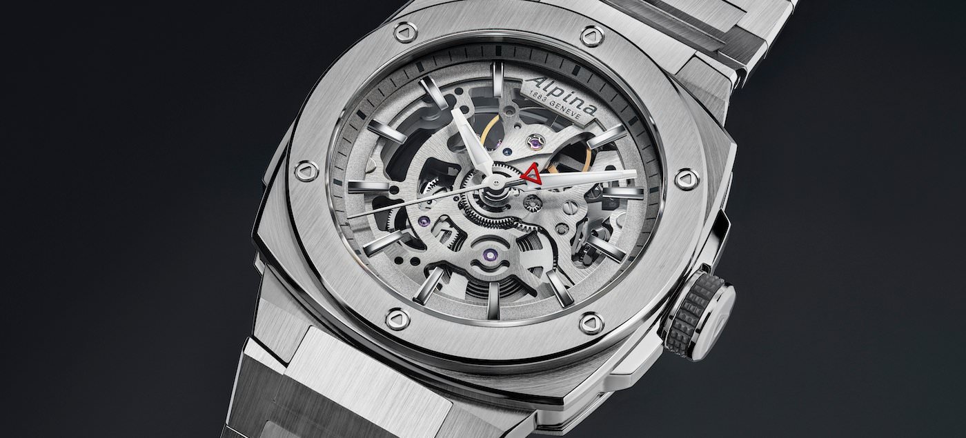 Alpiner Extreme Skeleton Automatic muestra la mecánica expuesta