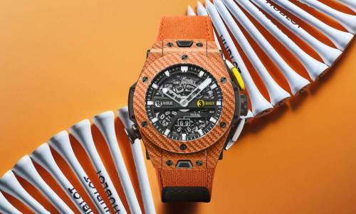 Hublot presenta una edición Orange Carbon del Big Bang Unico Golf