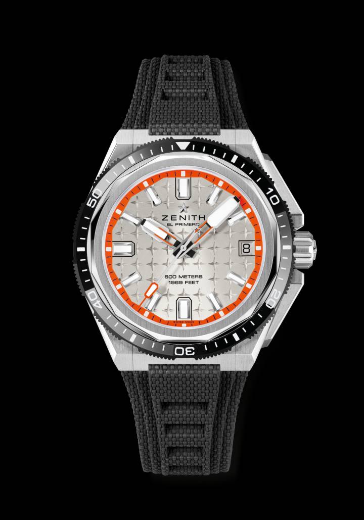 Zenith Defy Extreme Diver presenta una nueva esfera de color blanco plateado