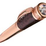 The TF Est. 1968 Tourbillon Open Side Roller Pen (Oro Rosa)