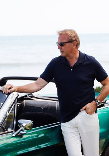 Kevin Costner, testimonial de Jacques Lemans