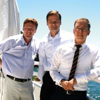 Los fundadores de Ateliers deMonaco: Pim Koeslag, Peter Stas, Robert van Pappelendam