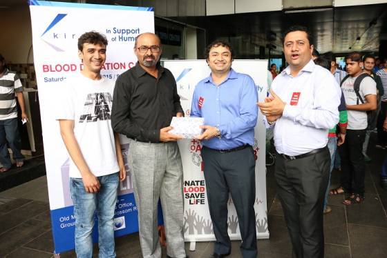 Kiran Gems Organiza una Campaña de Donación de Sangre en apoyo a la Humanidad