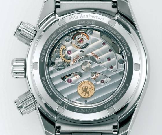 Presentando la edición de aniversario del Grand Seiko Spring Drive Chronograph