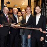 De Izquierda a Derecha: Stephane Linder, Antonio Bellon, Sebastien Ogier, Romain Grosjean.