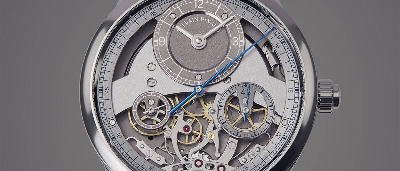 Chronograph Monopoussoir Sylvain Pinaud x Massena LAB