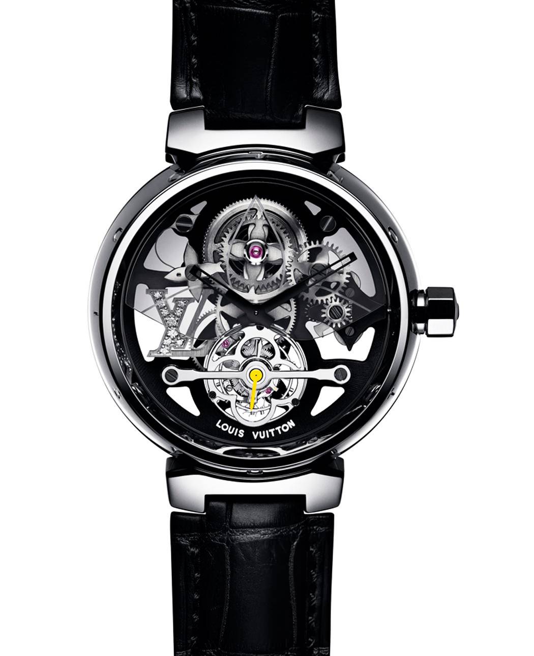 TAMBOUR MONOGRAM TOURBILLON WATCH de Louis Vuitton