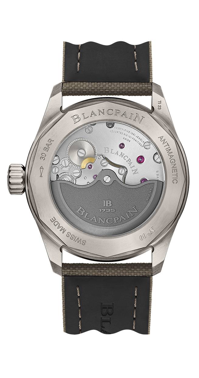 Blancpain presenta un nuevo Bathyscaphe en titanio