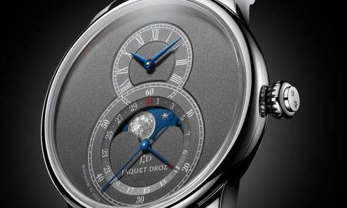 El Jaquet Droz Grande Seconde Moon recibe una nueva Anthracite Edition