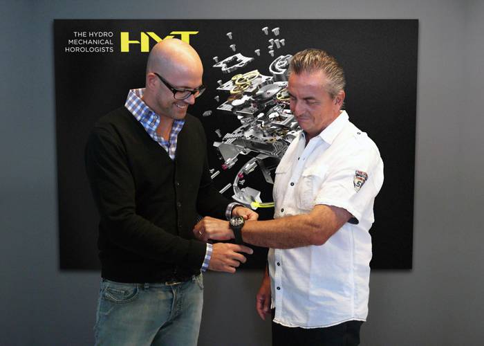 Vincent Perriard, CEO de HYT (Izquierda) & Dominique Renaud (Derecha)