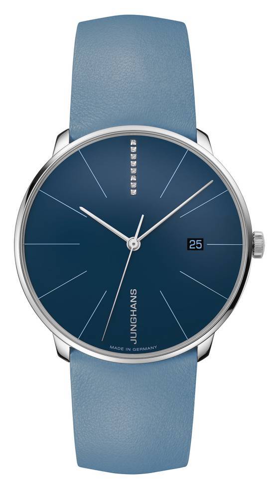 Los nuevos modelos Meister fein Automatic de Junghans vienen en un trío de colores