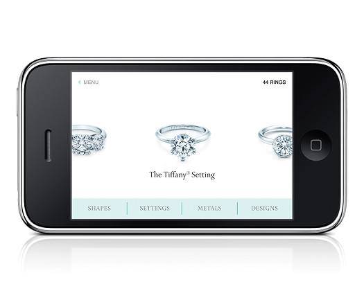 Tiffany & Co. Lanza la primera aplicación para el iPhone® para comprar anillos de compromiso