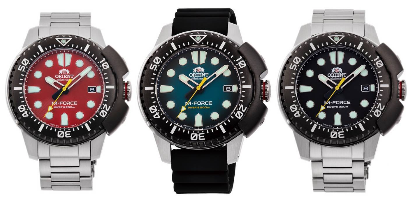 Orient revive la colección M-Force Sports 