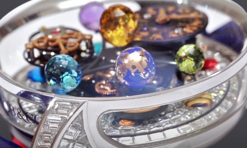 Nuevo Astronomia Solar Baguette Planets de Jacob & Co. 