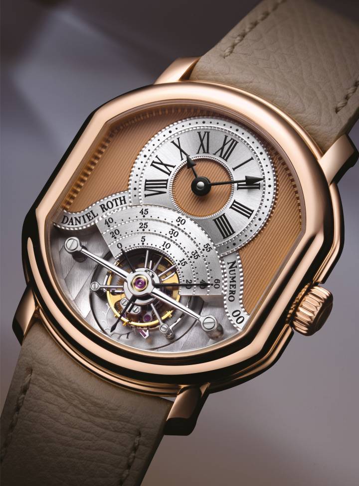 Daniel Roth Tourbillon Rose Gold con esfera guilloché en línea
