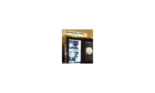 Raymond Weil en las Galerias Lafayette en Paris