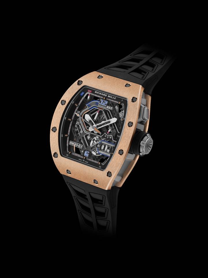 Richard Mille lanza el RM 30-01 automático con Rotor Desembragable
