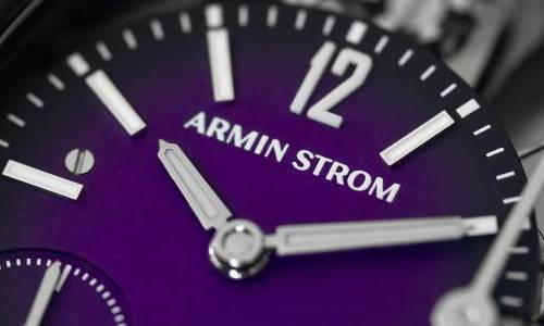Armin Strom Orbit Purple presenta la visualización de fecha a demanda